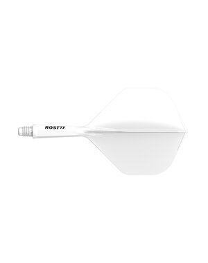 CueSoul CueSoul Rost77 Solid Big Standard White Dart Flights