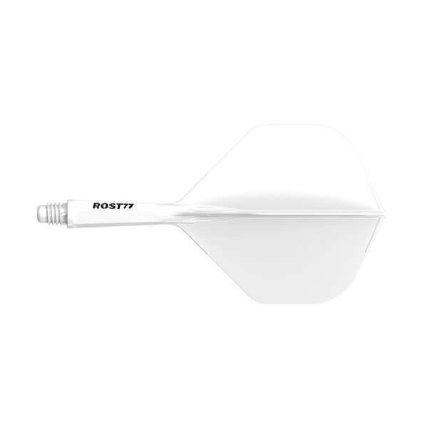 CueSoul CueSoul Rost77 Solid Big Standard White Dart Flights