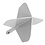CueSoul CueSoul Rost77 Solid Big Standard White Dart Flights