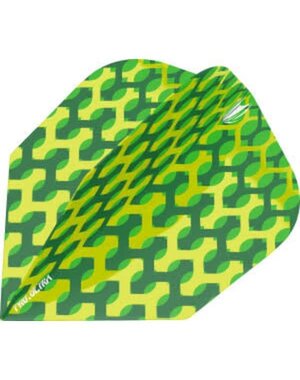 Target Darts Target Fabric Pro Ultra Green No6 Dart Flights - 5 Sets