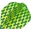Target Darts Target Fabric Pro Ultra Green No2 Dart Flights - 5 Sets