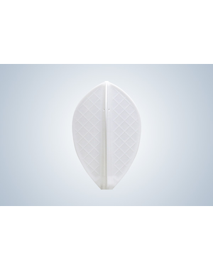 COSMO DARTS Cosmo Fit Flight Pro White D Dart Flights