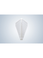 COSMO DARTS Cosmo Fit Flight Pro White V Dart Flights