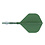 CueSoul Cuesoul ROST T19 Carbon Integrated Dart Shaft and Flight Big Standard Wing Green Flight with Green Carbon Rod