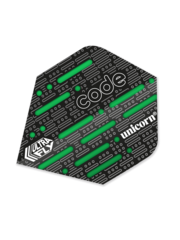Unicorn Darts Unicorn Ultrafly .100 Code Green Dart Flights Plus