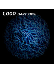 Viper Darts Viper Tufflex SS Blue Soft Tip Points 1000ct