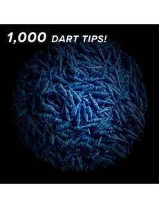 Viper Darts Viper Tufflex SS Blue Soft Tip Points 1000ct