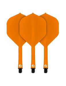 SHOT DARTS Shot Flight Deck-One Piece Dart Flight and Shaft System Medium