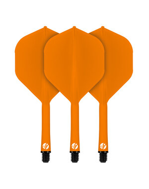 SHOT DARTS Shot Flight Deck-One Piece Dart Flight and Shaft System Medium