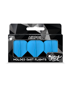 SHOT DARTS Shot Airfoil Molded Standard Dart Flights