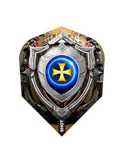 SHOT DARTS Shot Future Knights Darkstar Small Standard Dart Flights