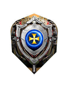 SHOT DARTS Shot Future Knights Darkstar Small Standard Dart Flights