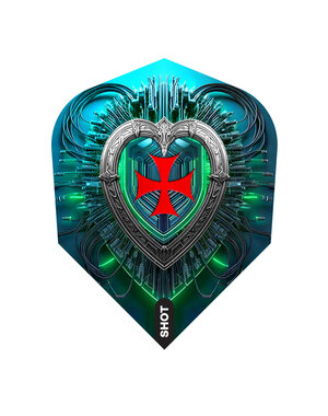 SHOT DARTS Shot Future Knights Dreadheart Small Standard Dart Flights