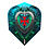 SHOT DARTS Shot Future Knights Dreadheart Small Standard Dart Flights