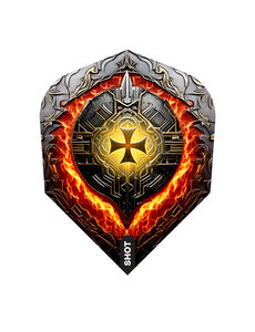 SHOT DARTS Shot Future Knights Hachette Small Standard Dart Flights