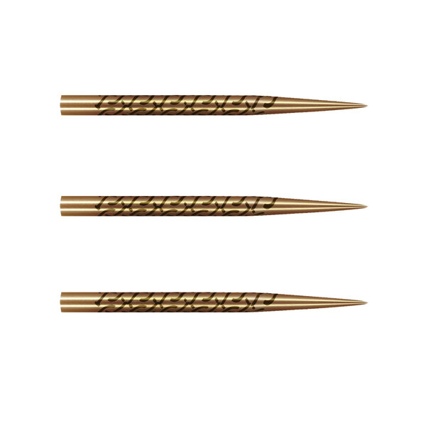 SHOT DARTS Shot Kapene Gold Ti Steel Tip Dart Points