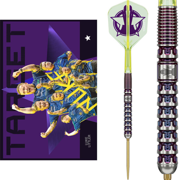 Target Darts Target Luke Littler World Champion 90% 23g Swiss Steel Tip Darts