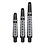 SHOT DARTS Shot Koi Carbon Pakati White Dart Shafts