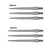 Target Darts Target Storm Nano Replacement Steel Tip Points 30mm