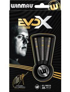 Winmau Darts Winmau Michael van Gerwen MVG Evo-X Soft Tip Darts 20g
