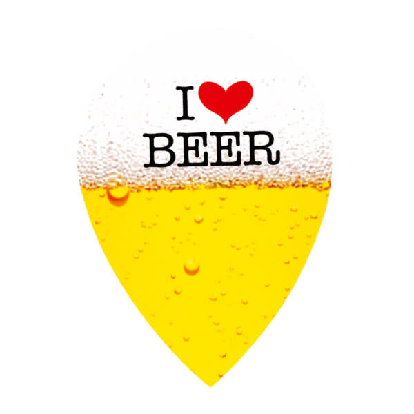 Poly Royal I Love Beer Pear Poly Royal Hard Dart Flight