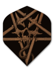 Alchemy Alchemy Copper Pentacle Skull No.2 Standard Dart Flights
