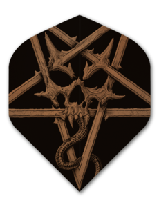 Alchemy Alchemy Copper Pentacle Skull No.2 Standard Dart Flights