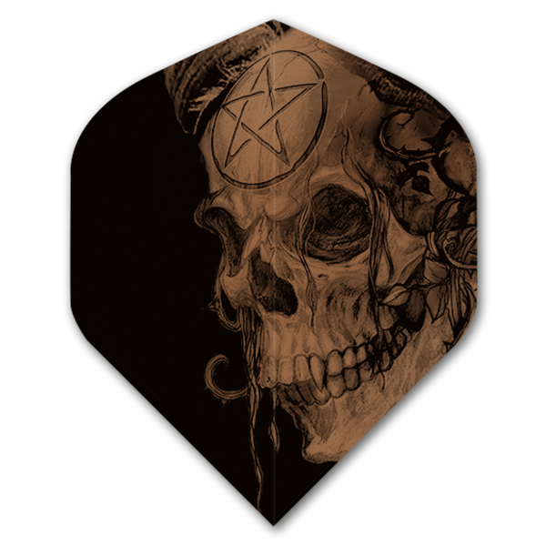 Alchemy Alchemy Copper Samain Skull No.2 Standard Dart Flights