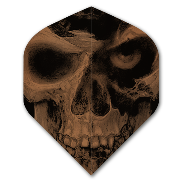 Alchemy Alchemy Copper Pole Axed Skull No.2 Standard Dart Flights