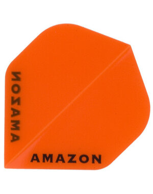 Amazon Amazon Transparent Orange Standard Dart Flights