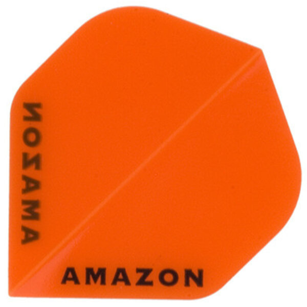 Amazon Amazon Transparent Orange Standard Dart Flights