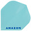 Amazon Amazon Light Blue Standard Dart Flights