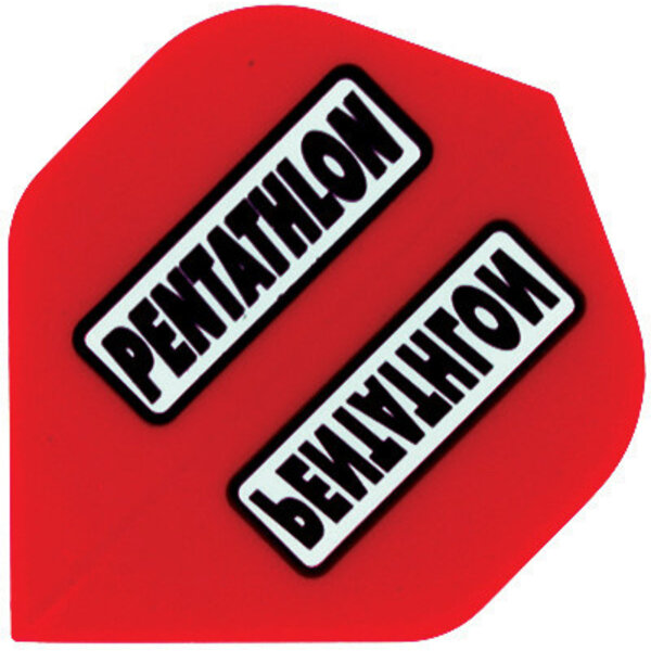 PENTATHLON Pentathlon Red Standard Dart Flights