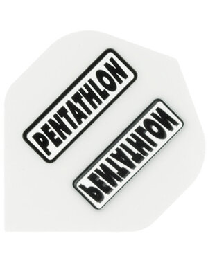 PENTATHLON Pentathlon White Standard Dart Flights
