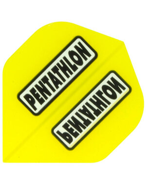 PENTATHLON Pentathlon Yellow Standard Dart Flights