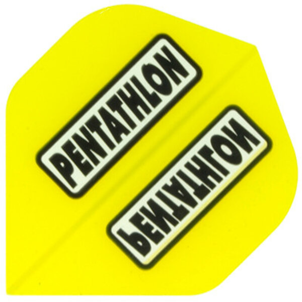 PENTATHLON Pentathlon Yellow Standard Dart Flights