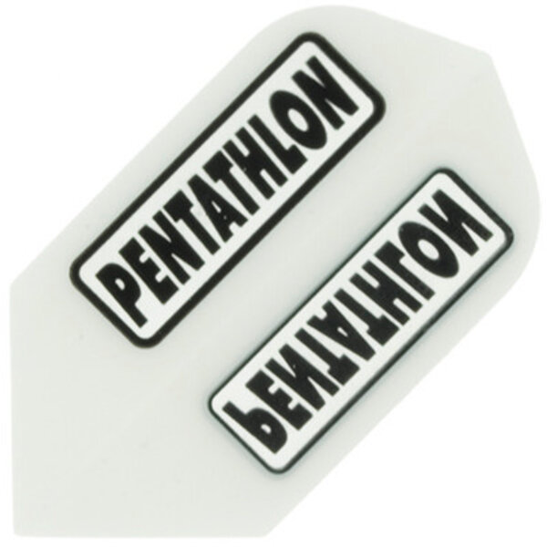 PENTATHLON Pentathlon White Slim Dart Flights