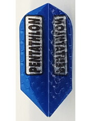 PENTATHLON Pentathlon Blue Slim Dimplex 100 Micron Thick Dart Flight