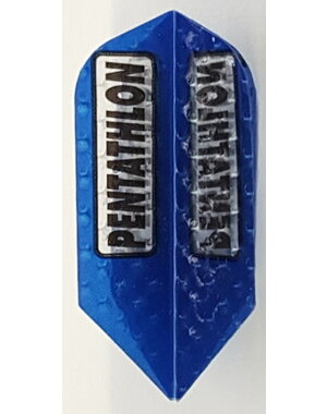 PENTATHLON Pentathlon Blue Slim Dimplex 100 Micron Thick Dart Flight