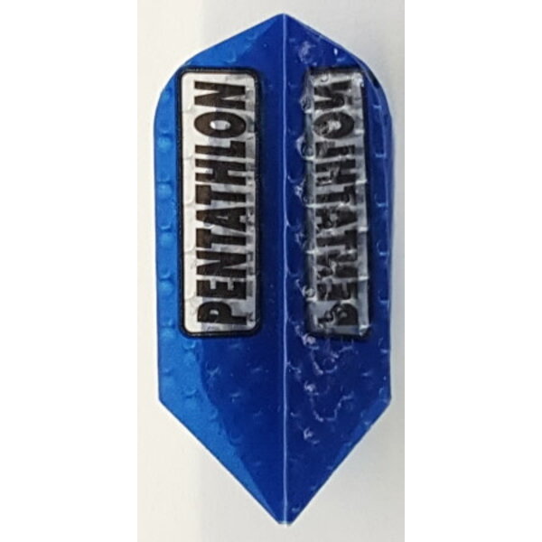 PENTATHLON Pentathlon Blue Slim Dimplex 100 Micron Thick Dart Flight