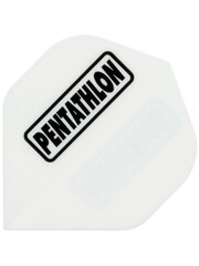 PENTATHLON Pentathlon Solid White Standard Dart Flights