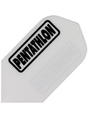 PENTATHLON Pentathlon Solid White Slim Dart Flight