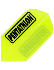 PENTATHLON Pentathlon Slim Fluro Yellow Dart Flights