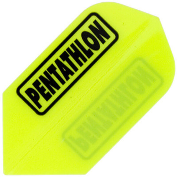 PENTATHLON Pentathlon Slim Fluro Yellow Dart Flights