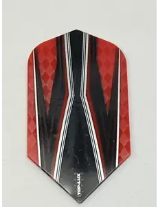 PENTATHLON Pentathlon TDP Lux Vizion Black Red Slim Dart Flights