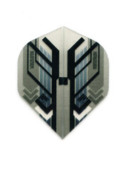 PENTATHLON Pentathlon Black and Grey Mesh Standard Dart Flights