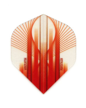 PENTATHLON Pentathlon Orange Mesh Standard Dart Flights
