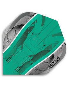PENTATHLON Pentathlon Silver Edge Standard Dart Flights
