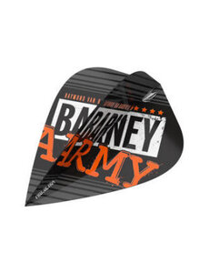 Target Darts Target Barney Army Black Dart Flights