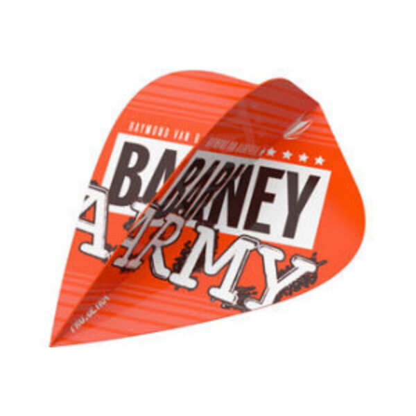 Target Darts Target Barney Army Orange Dart Flights
